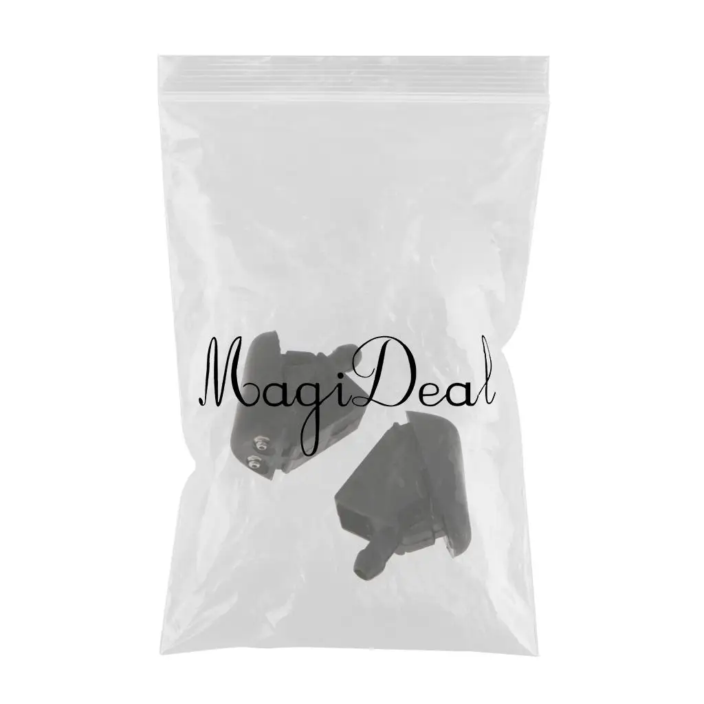 2 Pieces Windshield Washer Wiper Water Spray Nozzles for Ford Focus S-MAX Efficiently Prolong Wiper Blade Life Time