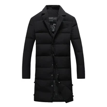 Брендовая зимняя куртка с хлопковой подкладкой, Мужская ветрозащитная парка, Мужская Толстая стеганая куртка, размер M-5XL, мужская куртка