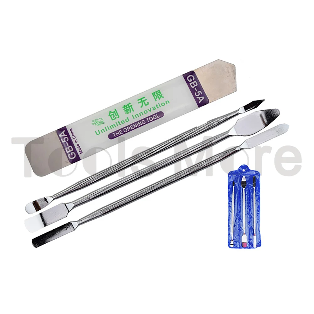 

4 In 1 Dual End Metal Spudger Set Ultrathin Steel Screen Opening Pry Repair Tool for iPhone for iPad for iPod Laptop Tablet