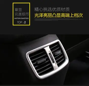 

For Hyundai Tucson 2016 ABS Chrome Air Vent Cover Surround Trim Air Condition Cover Decoration Trims car Accessories Car Styling
