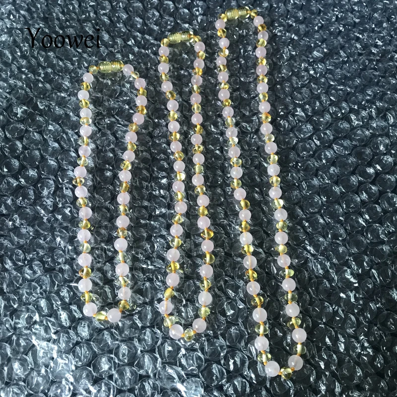 Yowei 16 стиль янтарный браслет для прорезывания зубов/ожерелье для ребенка и взрослого женщины подлинный натуральный камень, ювелирное изделие из приморского янтаря