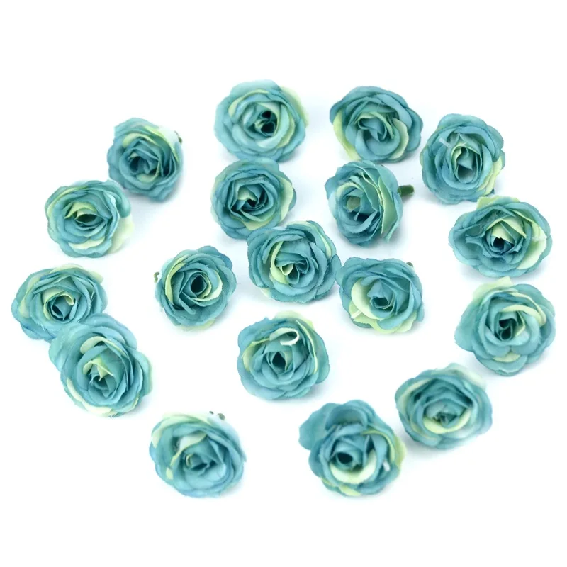 100 шт. шелковые искусственные розы 2 5 см|artificial rose flower|fake flowersrose flower |