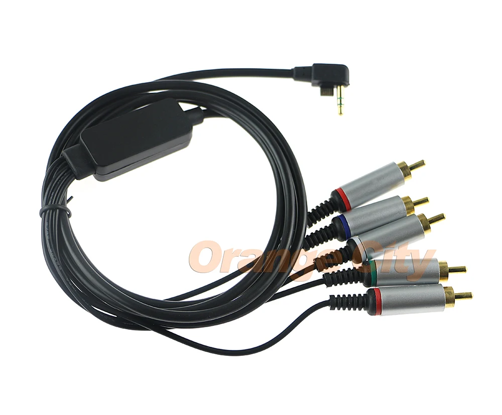 ChengChengDianWan 3 шт. оригинальный RCA TV видео шнур кабель для PSP 3000/2000 AV HD компонентный