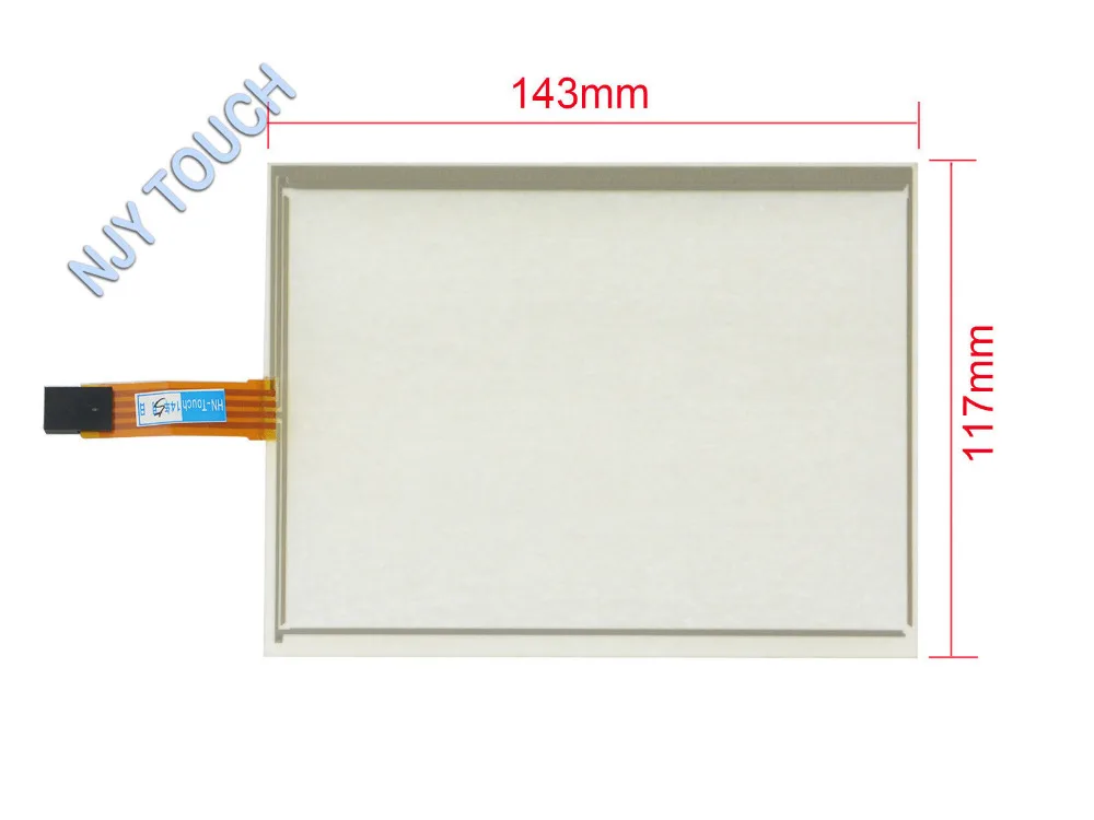Новый 6 5 дюймов 4 провода резистивный сенсорный экран панели AUO 640x480 lcd G065VN01 143x117 мм