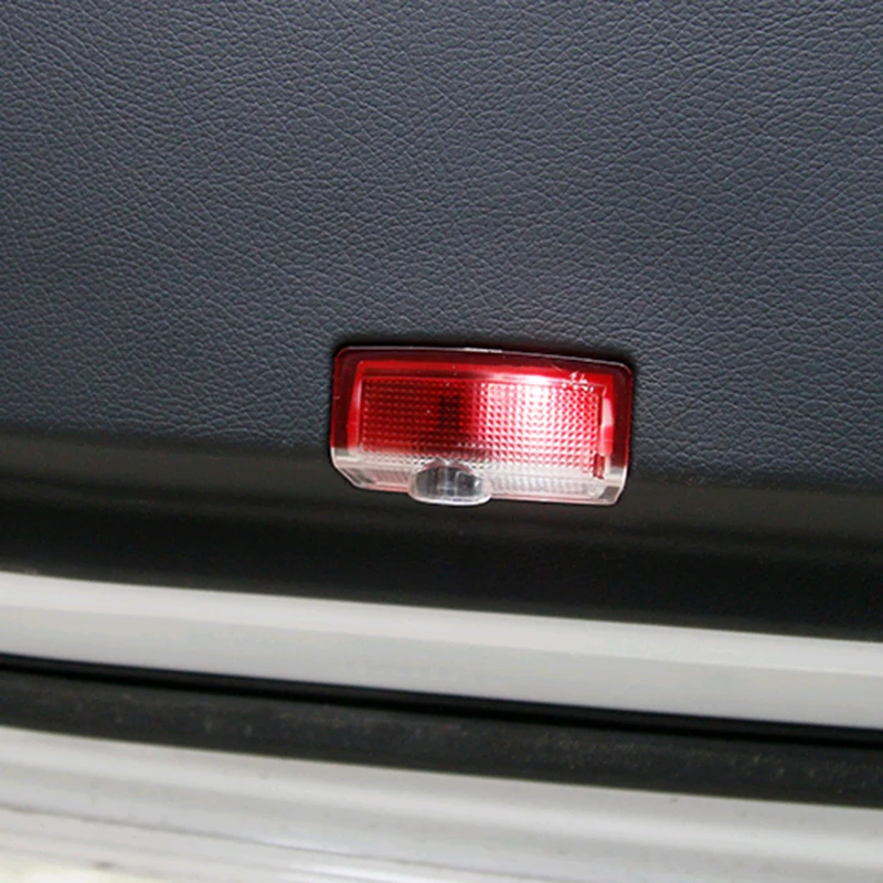 

2pcs For Mercedes Benz W205 W212 W176 W246 M W166 C204 S212 4MATIC E200 E C A B ML Class AMG Logo Door Lights Car Welcome Lamp