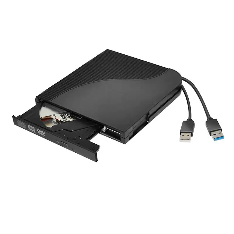 

USB 3.0 SATA External DVD Enclosure High SPEED CD-RW Case PC Accessories for Laptop