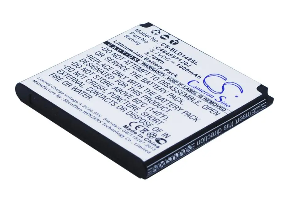 Cameron sino 1000 мА/ч, батарея для BLU D142 DASH JR 4,0 тире Junior 4,0 C464857120J