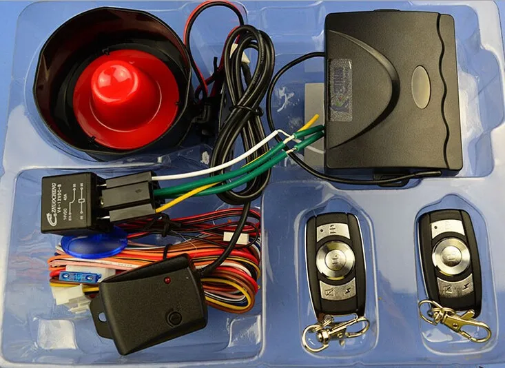 Prova de Venda Sistema de Alarme de Carro Kit de Alta Roubo-à Quente Universal Inteligente Programável Remoto Central Qualidade 2 Cheap Sistema EAS