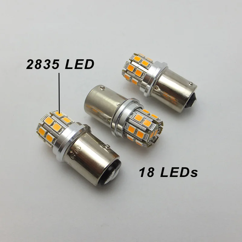 AMYWNTER P21W 1156 Ba15s 6V 12V led 3W Автомобильная Лампа-Стайлинг, лампа для фар, автомобильные лампы, желтый белый тормоз