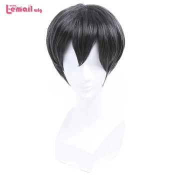 

L-email wig Sword Art Online Alicization Kazuto Kirigaya and Eugeo Cosplay Wigs 30cm Short Synthetic Hair Perucas Cosplay Wig