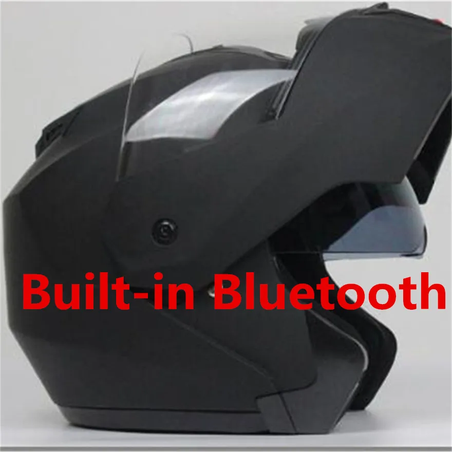 Горячая Bluetooth мотоциклетный шлем встроенный домофон Dot Стандартный шлем Rider BT говорящий с FM радио