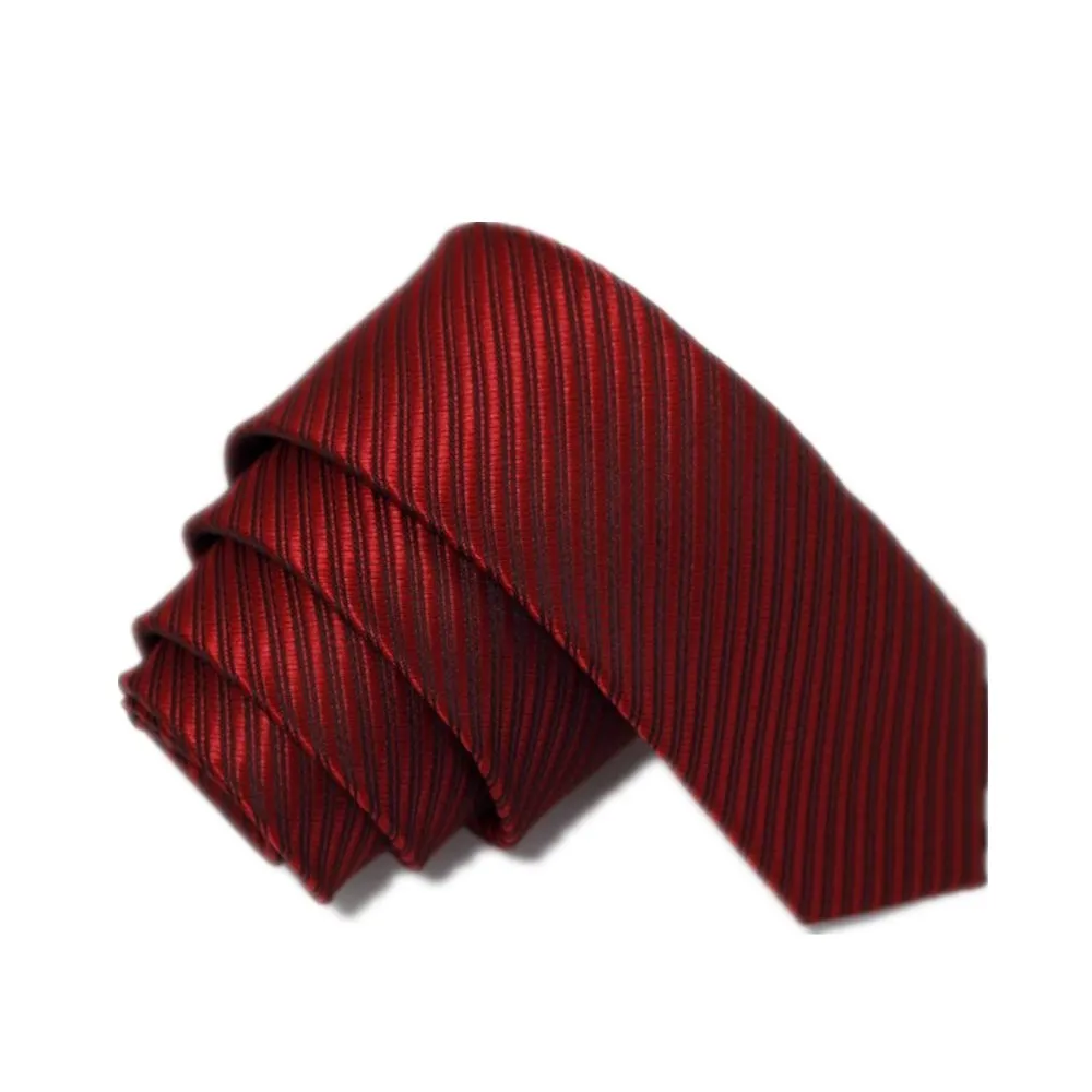 

HOOYI Skinny Ties for Men Wedding Solid Polyester Slim Tie Fashion Party Necktie Mariage Cravat