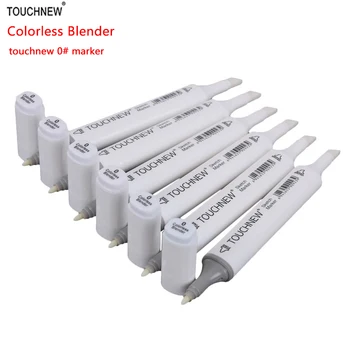 

TOUCHNEW 0# Colorless Blender Marker Alcohol Based Ink Double Head Sketch Marker Set For Animation Manga Design Painting Supplie
