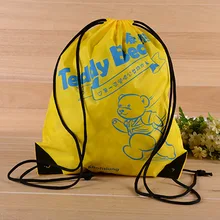 YOUQU custom design drawstring polyester bags for shoes packaging