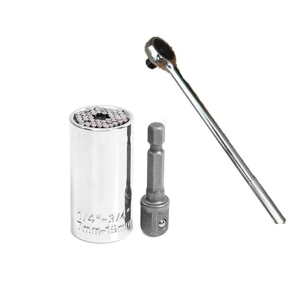 

Universal sleeve and ratchet wrench Multi-function One-piece Screwdriver Set A Set of Keys Mobile Phone Repair Tool Phone Tools