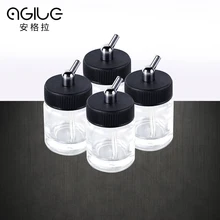 1 шт. Новое поступление 22cc емкость аэрографа Jar w/стандартная крышка всасывания насос спрей Топ