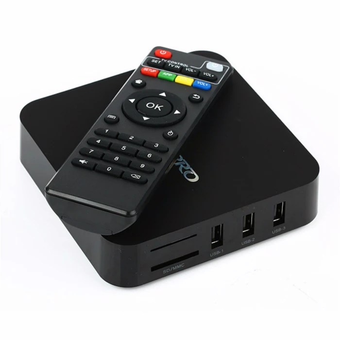 T tv BOX MX Pro 4K Android tv Box IP tv Android 7,1 OS 1GB 8GB RK3229 4K 2,4 GHz wifi четырехъядерный Smart tv Box медиаплеер