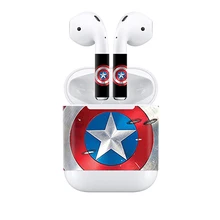 Captain America Pattern Vinyl Skin Sticker for AirPod skin sticker headset headphone