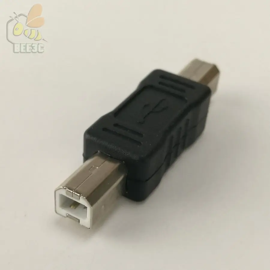 USB 2,0 USB2.0 типа A и типа B Женский на обоих концах для подключения внешних устройств к usb-кабель с разъемами типа A и типа B разъем с удлинителем принтер черный адаптер для печати 4 четыре для выбора 300 шт