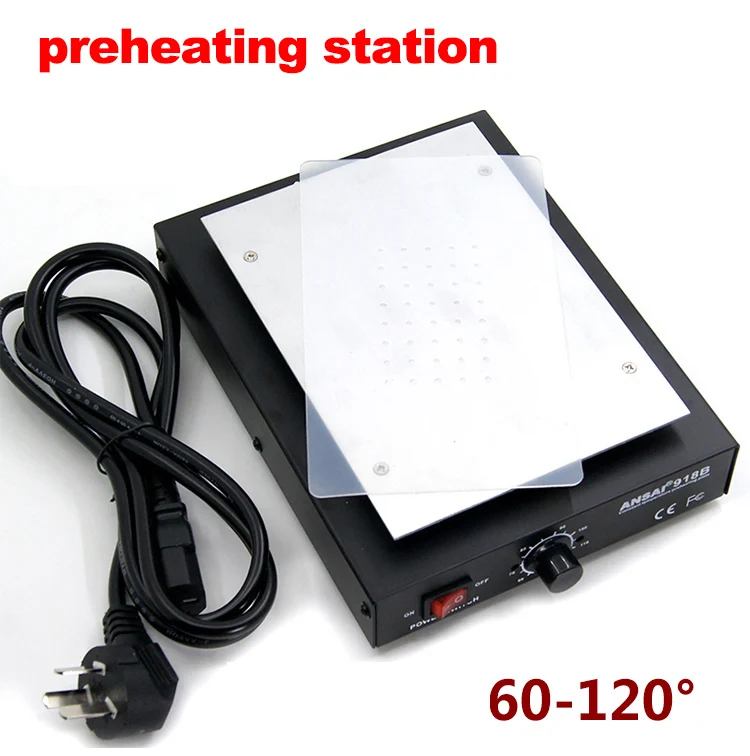 High power BGA rework station PCB preheat and desoldering preheating station Soldering Station  insulator pad