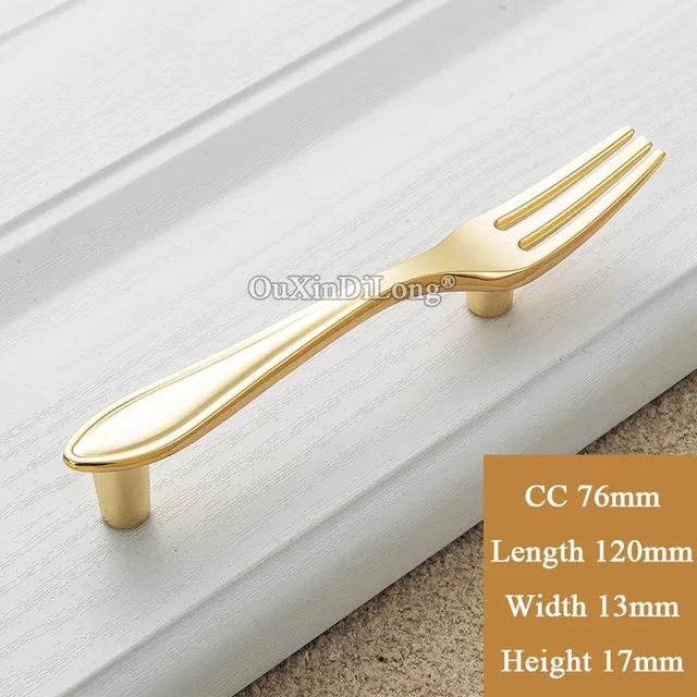 Buy 10PCS Creative Spoon / Fork / Knife Pulls