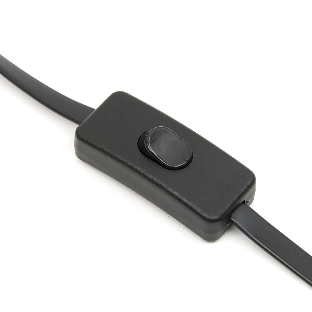 KWOKKER OBD2 Y Splitter with Switch 2 in 1 Extension Cable Ultra-thin Elbow Noodles Cable Diagnostic Connector Cable Car