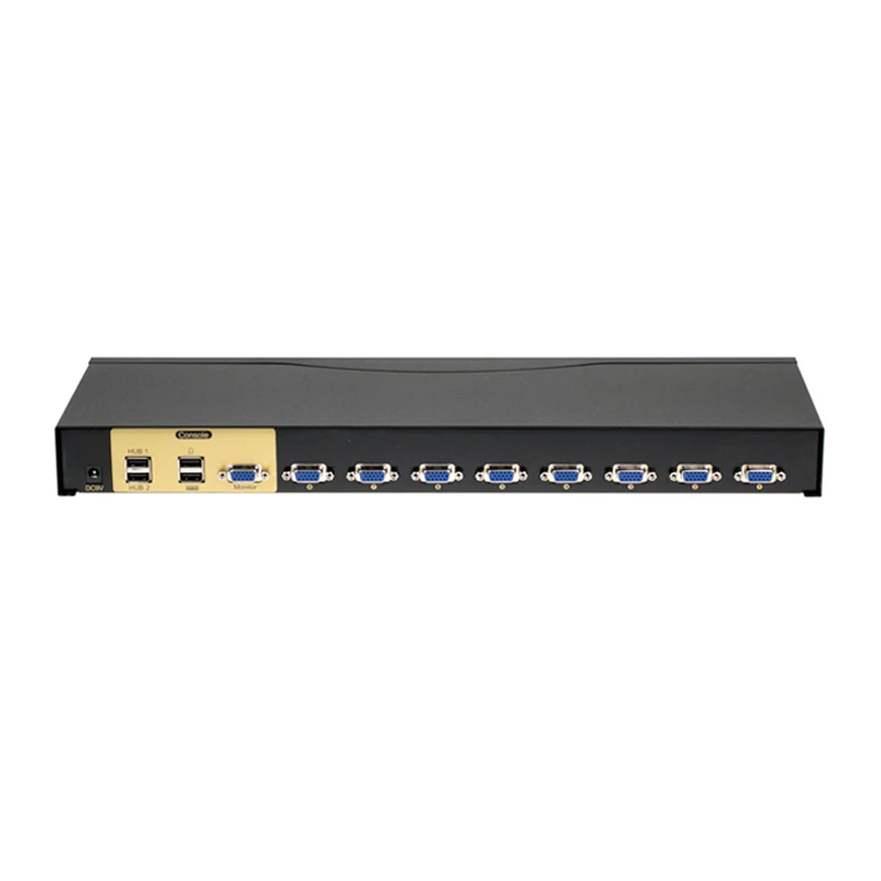 Charmvision UK801R 8 портов KVM коммутатор USB Компьютерный коммутатор rack установленный 4 USB 2,0 одновременно пульт дистанционного управления 8 шт