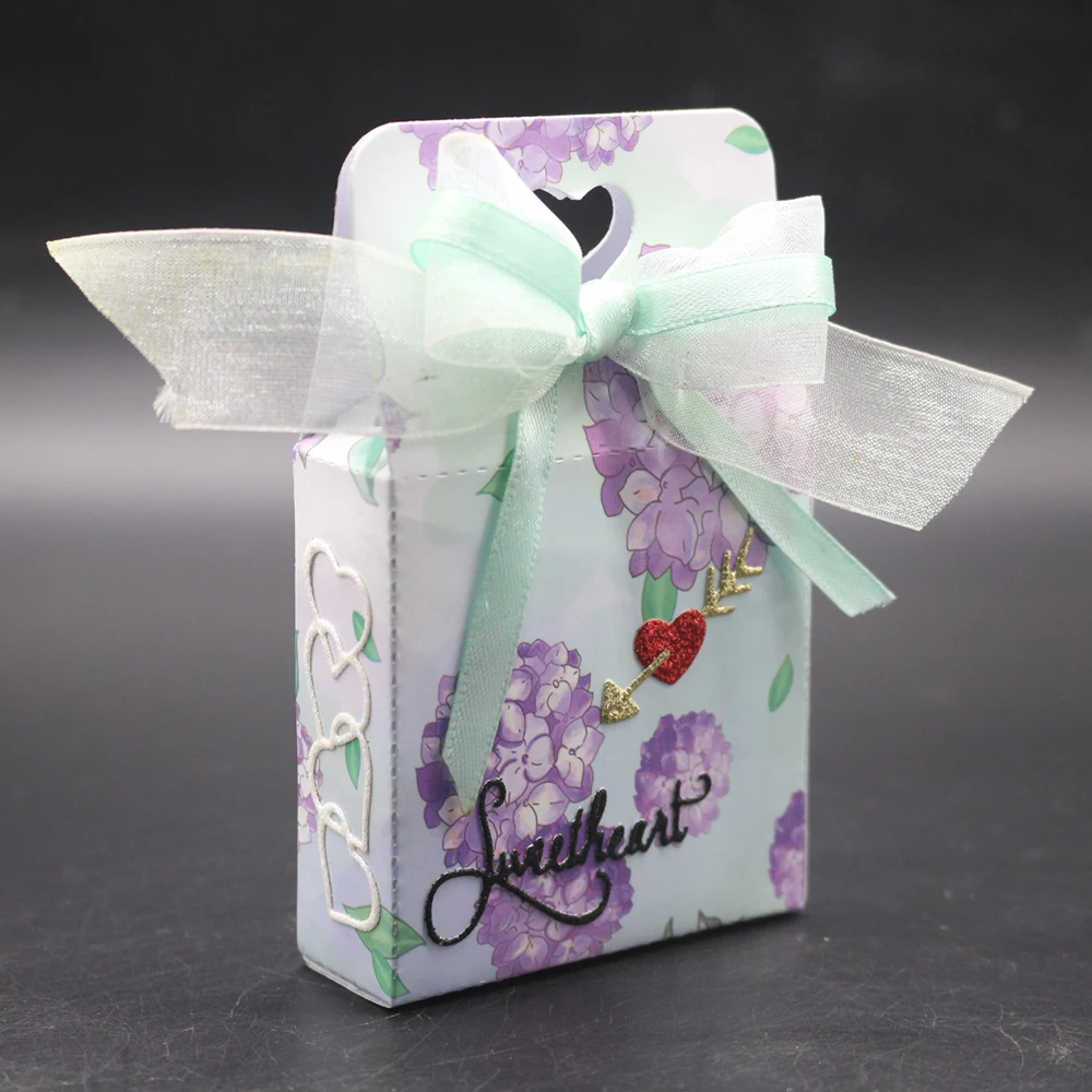 

Gift Present Box Dies Scrapbooking New Arrival Metal Cutting Dies New 2019 Stitch Craft New Rosette Dies Cut 2019 Alinacraft
