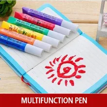 6 шт./компл., волшебная ручка-попкорн, многофункциональный маркер для творчества