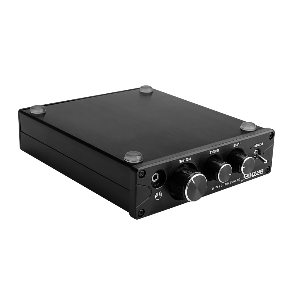 BRZHIFI HiFi TPA3116 Bluetooth 5,0 APTX ES9018K2M DAC стерео класса D 100 Вт* 2 усилитель мощности с усилителем для наушников для звукового театра