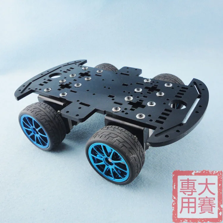 42 stepper motor four wheel drive car Black Acrylic Plate SK1in RC