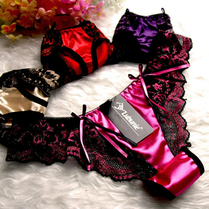 Online Buy Wholesale womens satin panties from China womens satin