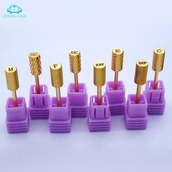 

Professional manicure pedicure carbide burr nail drill bit metal electric manicure nail bit accessories milling equipment