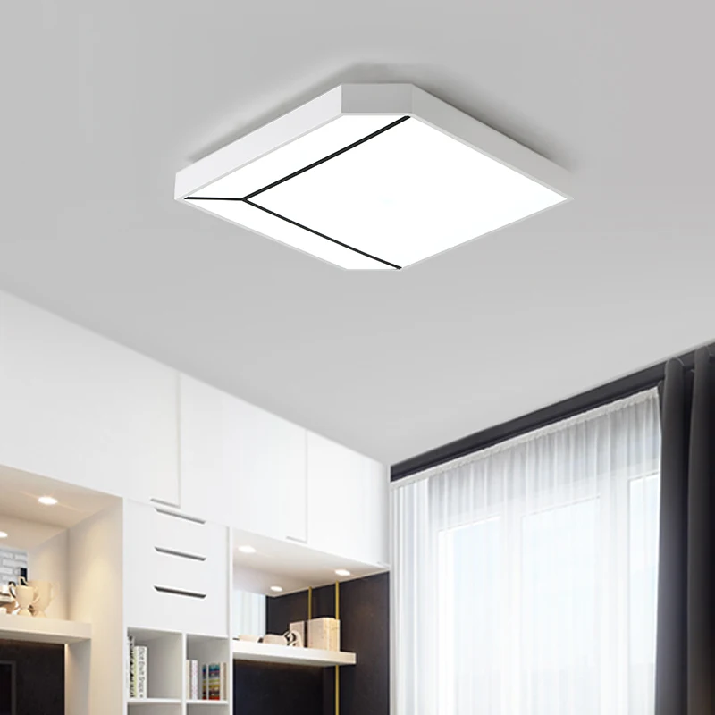 

NEW Arrival Modern Black+white design Ceiling Light Smart home LED Lamp shade Modern high quality Ceiling lamp for living room