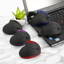 2,4G беспроводная 6 клавишная Вертикальная мышь 1000 dpi эргономичная Вертикальная USB мышь для ПК компьютера ноутбука