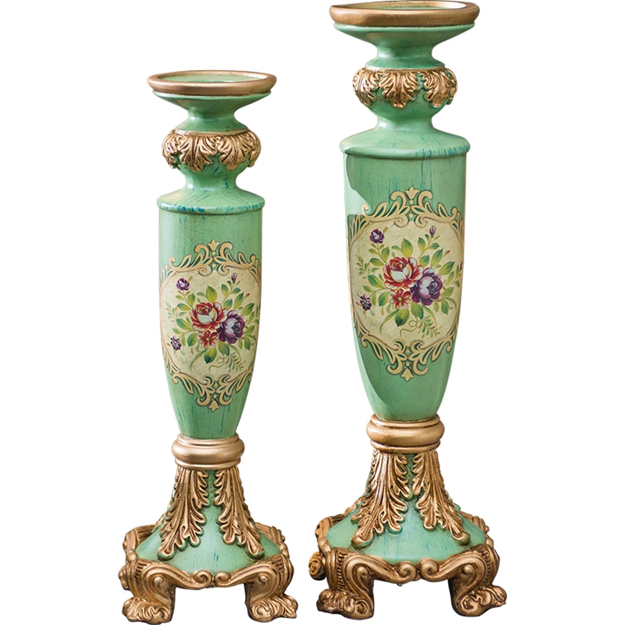 Nordic Home Decor Candle Pillar Accents Arredo Casa Candlesticks Home Decorative Candles Yankee Knutselen Art Mumluk Dekor 5Z51