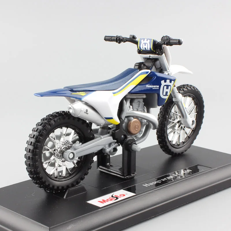 Модель гоночного байка Maisto MY Husqvarna FC 1/18 мотоцикл для эндуро литая модель