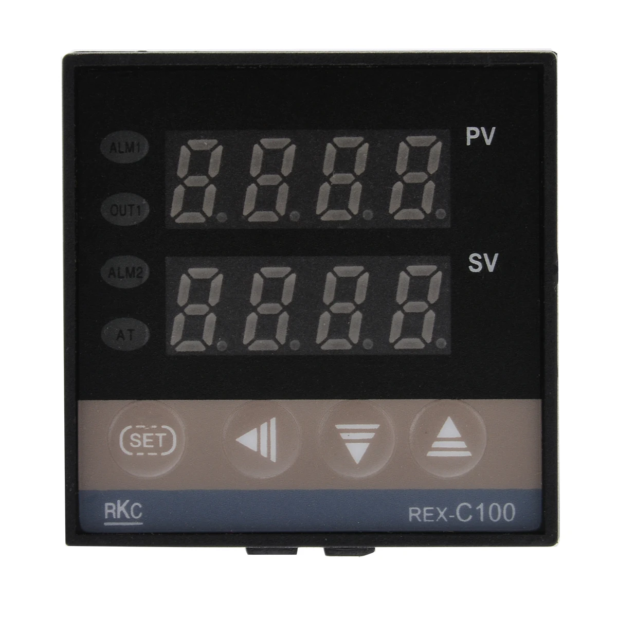 1pc New 48x48x110mm PID Digital Temperature Controller REX-C100 with K Thermocouple SSR Output for Swimming Pool Aquarium