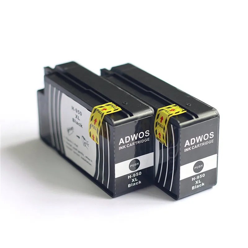 2PCS Compatible ink cartridge 950XL for HP Office jet Pro 251dw 8600 8610 8620 8630 8100 8640