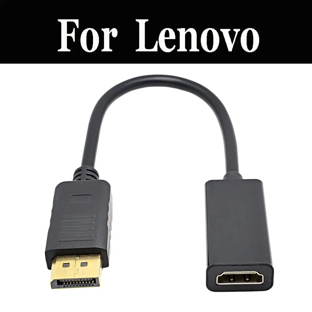 2019 Hdmi To Displayport Adapter, Anbear Hdmi To Dp Cable For Lenovo T420 Z580 G405 G500 B570 Y730 X131e X140e T490s T480s Audio & Video AliExpress