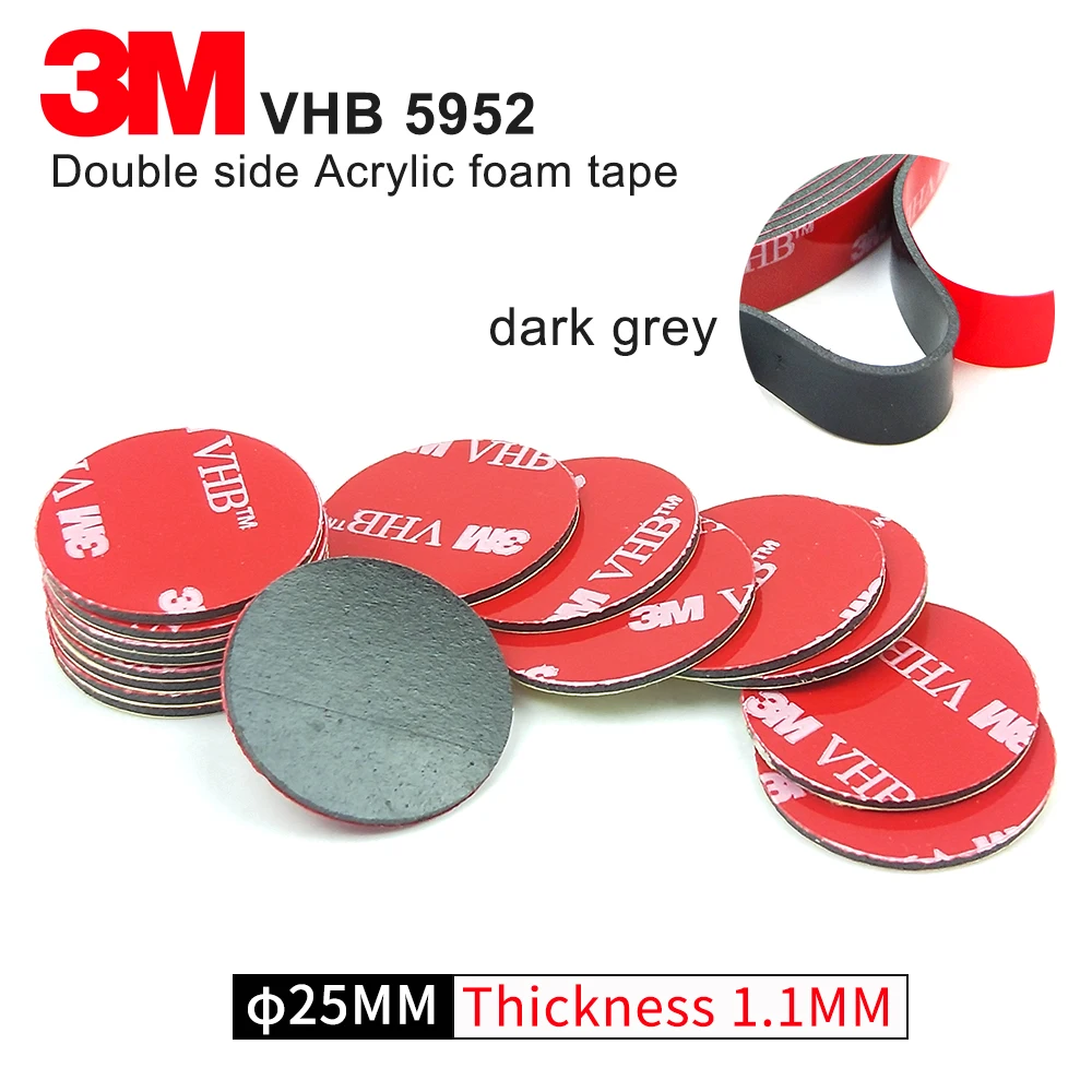 3M 16-42mm 1-2meter DOUBLE SIDED ACRYLIC ADHESIVE FOAM CAR HOUSEHOLD HEAVY DUTY 