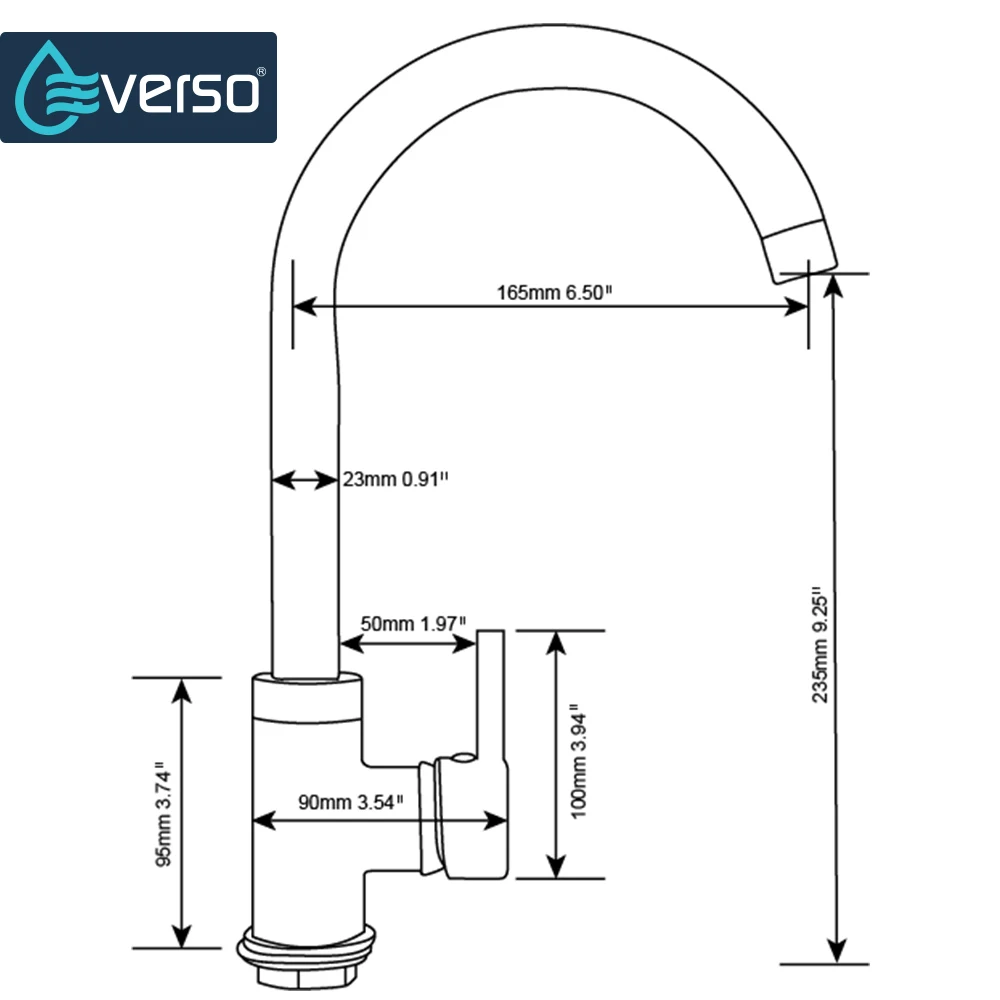 EVERSO кран для горячей и холодной воды, смеситель для раковины, кухонный кран для раковины, 360 Поворотный кран для раковины, смеситель для раковины, Torneira Cozinha