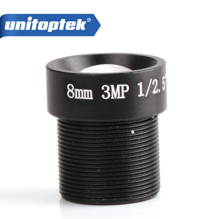 8 мм 1/2. 5 &quot3.0 Мега Пиксели фиксированный объектив 38.5 градусов M12 F2.0 для HD IP/HDCVI/AHD