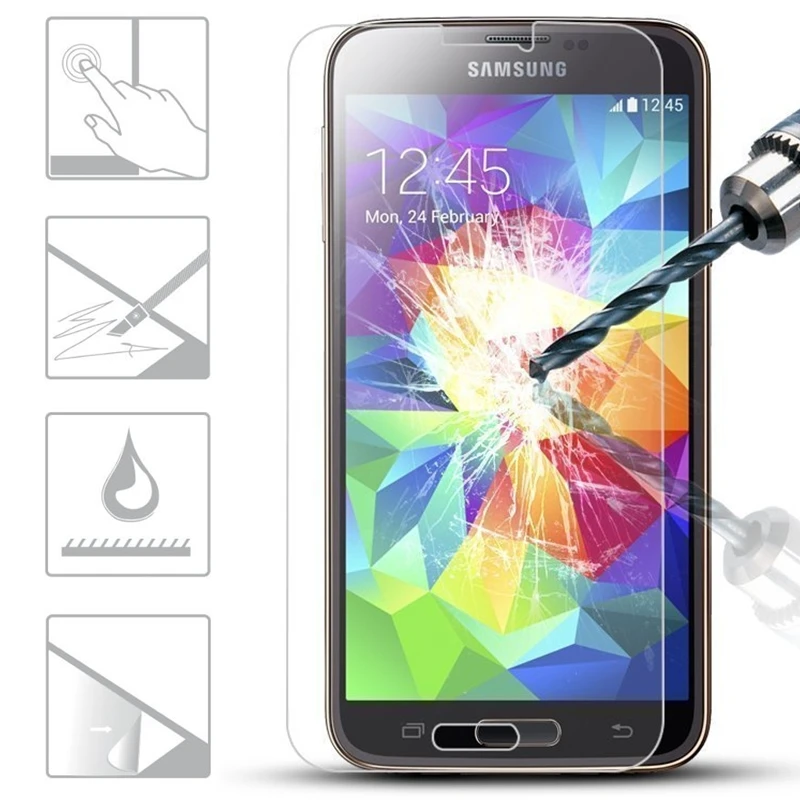 Premium HD 9H Hard Tempered Glass Screen Protector Film For Samsung