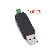 10 шт. Высокое качество USB к RS485 USB-485 конвертер адаптер Поддержка Win7 XP Vista Linux Mac OS Прямая