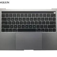 JIANGLUN для Apple A1706 ноутбука Подставка для рук с устройство с клавиатурой US клавиатура с тачпадом