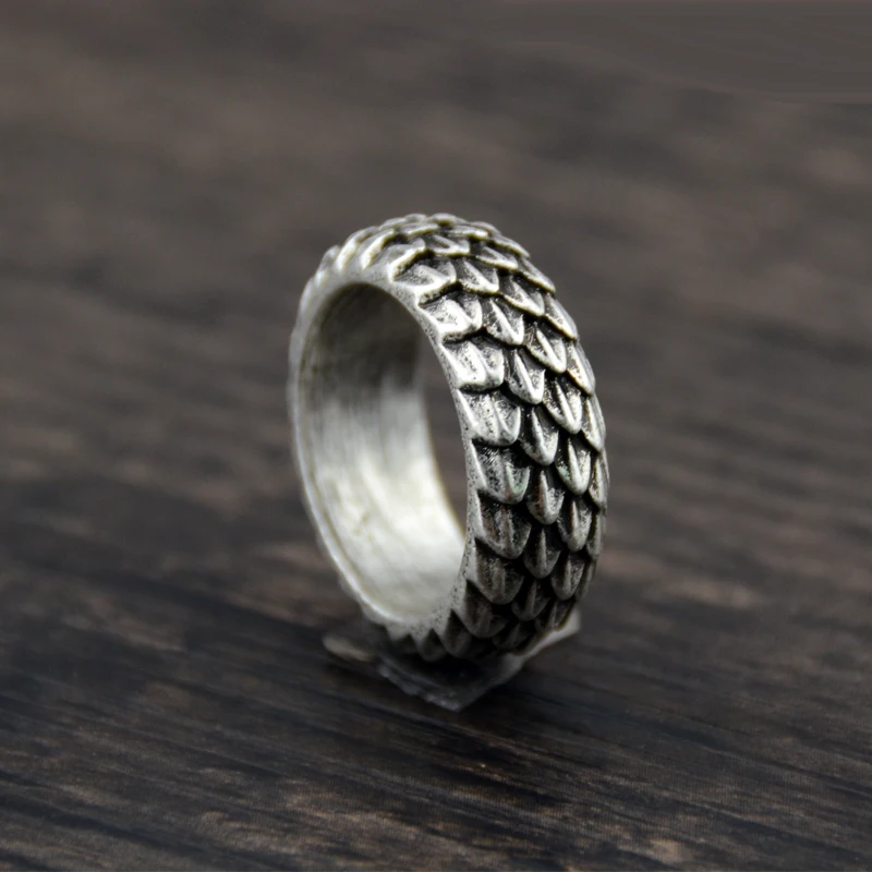 1 шт Дракон-Викинг, античные серебряные кольца, перьевое кольцо, уникальные кольца в виде стрекозы, подарок для женщин и мужчин, ювелирные изделия