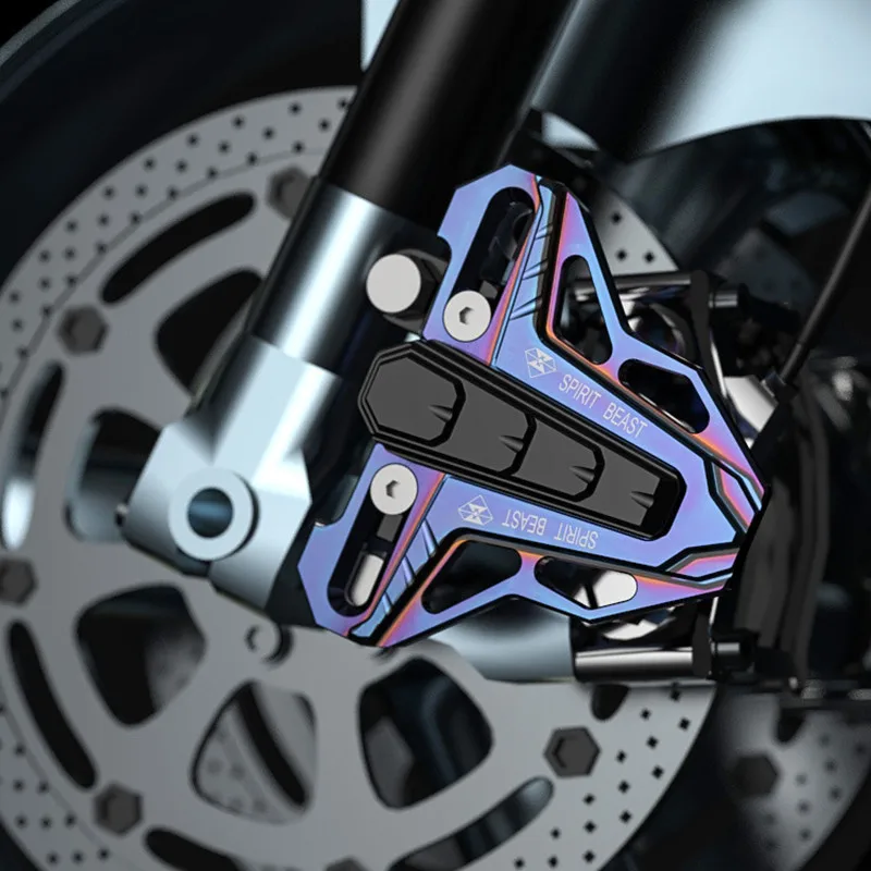 

Universal Spirit Beast Motorcycle Aluminum Brake Pump Protection Cover Off-road Moto Modified Decorative Accessories