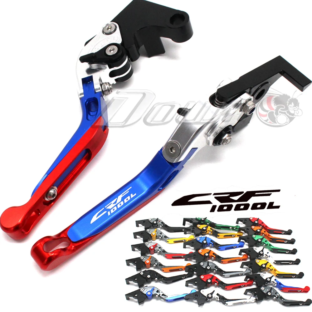 

For HONDA CRF1000L CRF 1000L Africa Twin 2015-2018 2016 2017 Motorcycle Folding Extendable Adjustable Brakes Clutch Levers CNC