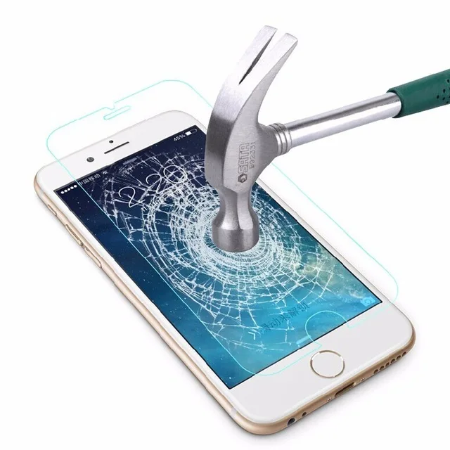 Закаленное стекло для iPhone 6 S Защита экрана 7 Plus стеклянная пленка SE 5 дюймов